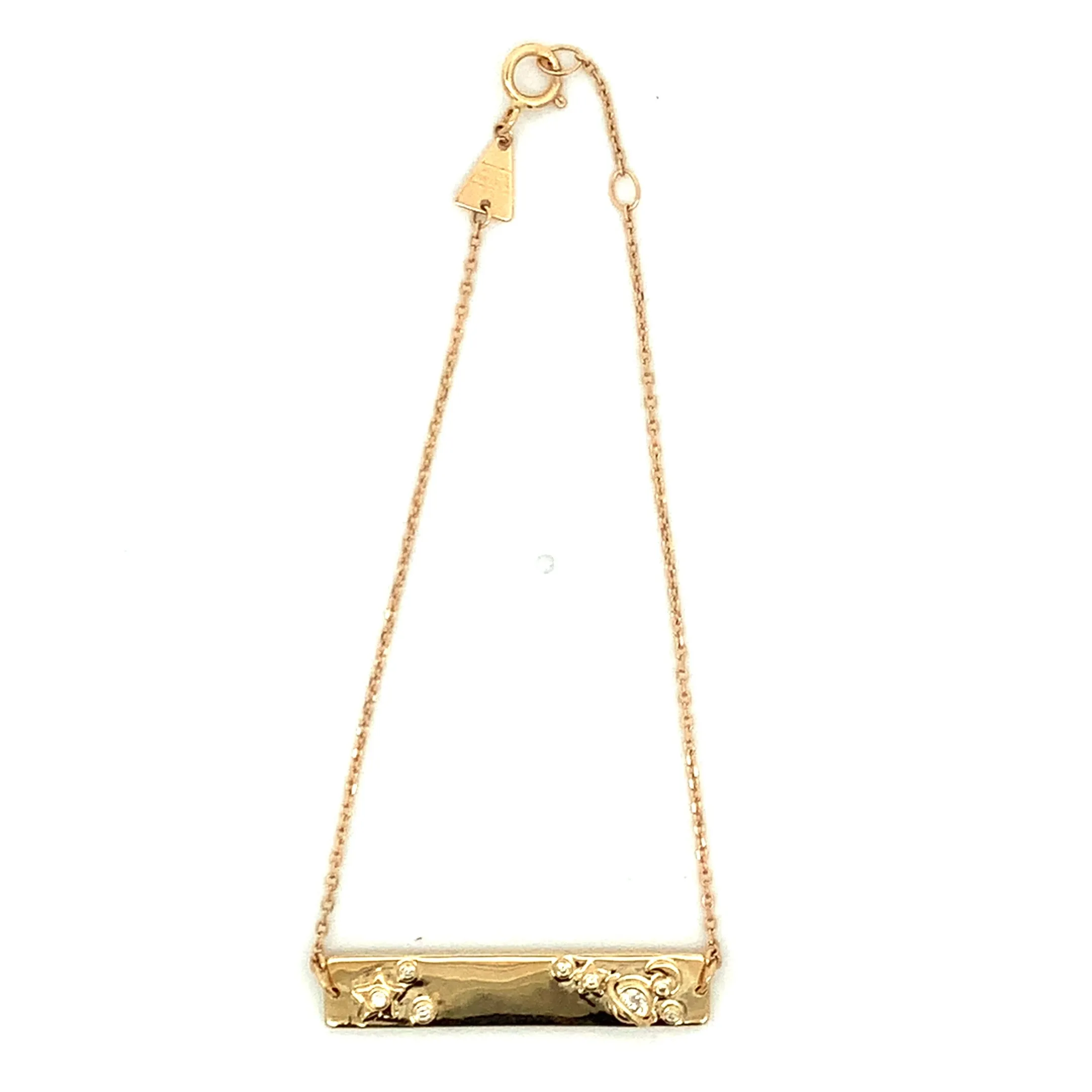 One of a Kind Galaxy ID Cable Chain Bracelet sold by Adina Reyter