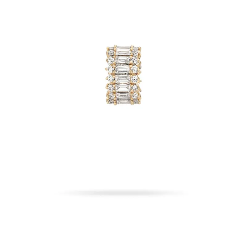 Diamond Full Stack Baguette Big Bead - Lab Grown sold by Adina Reyter