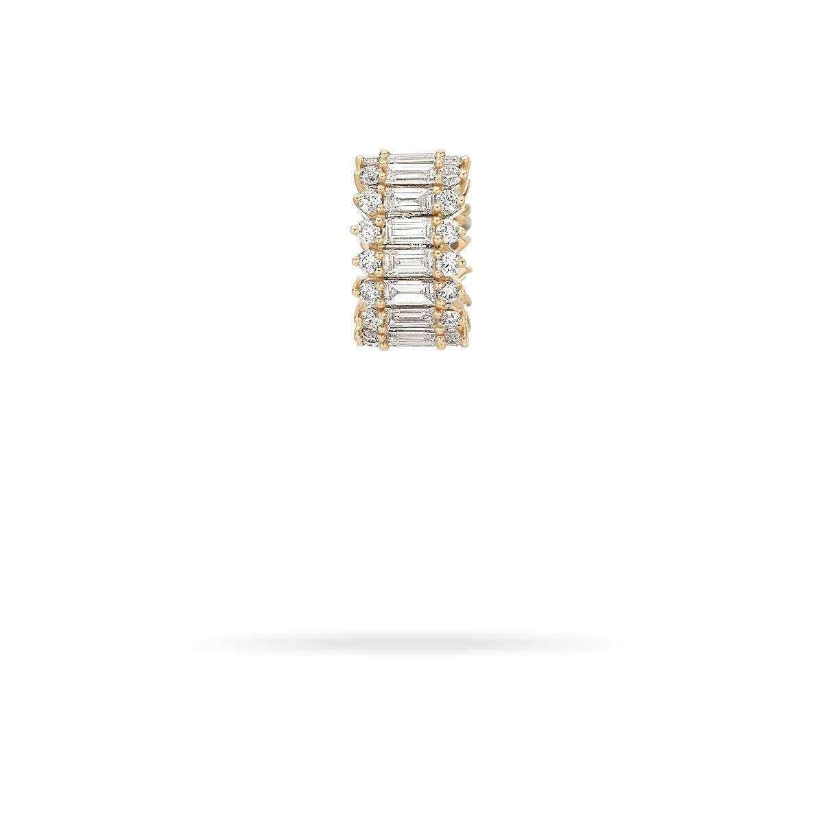 Diamond Full Stack Baguette Big Bead - Lab Grown sold by Adina Reyter