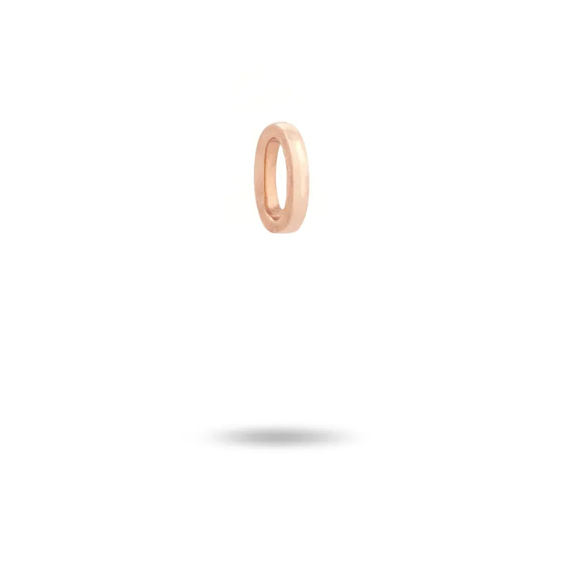 Single Solid  Mini Bead in Rose Gold sold by Adina Reyter