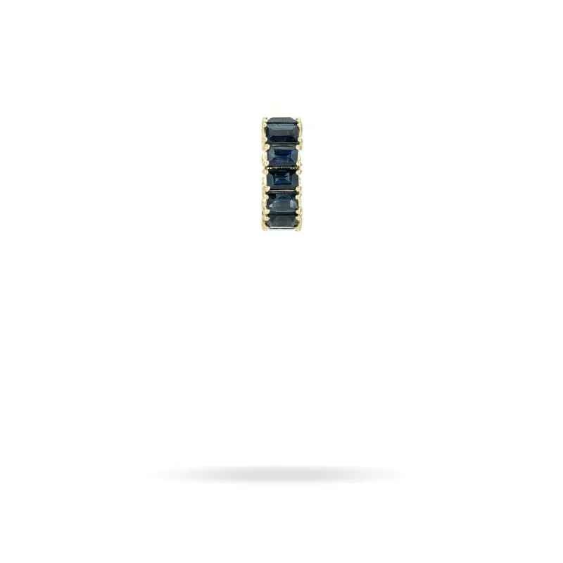 Blue Sapphire Baguette Big Bead sold by Adina Reyter