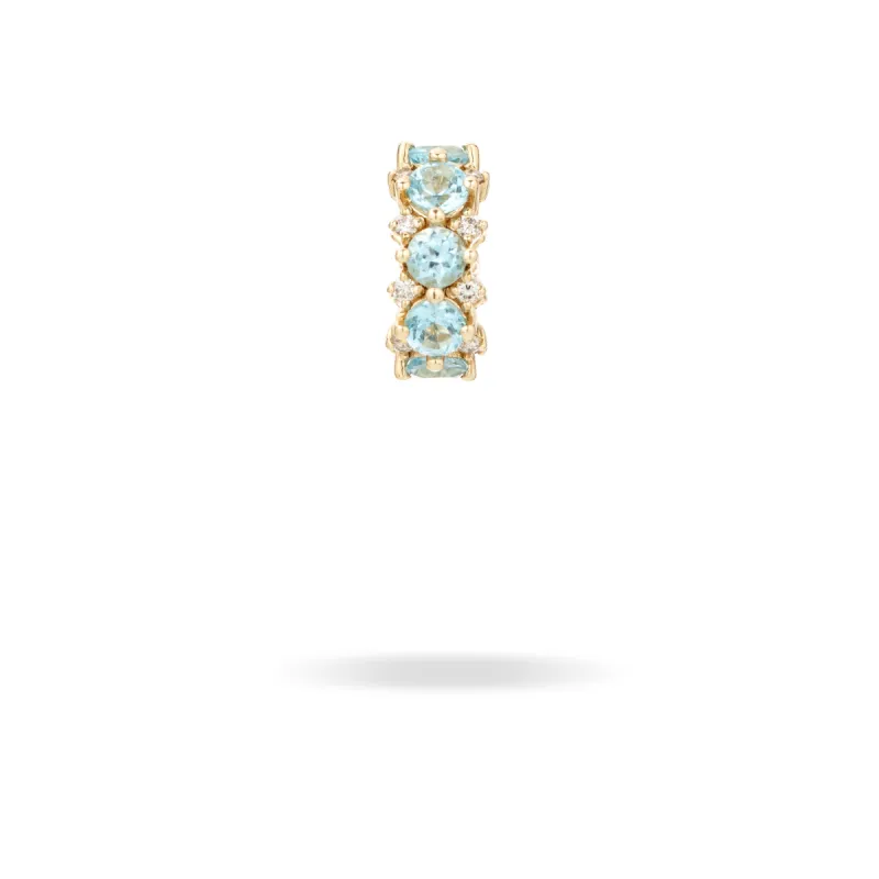 Topaz + Diamond Rounds Big Bead sold by Adina Reyter