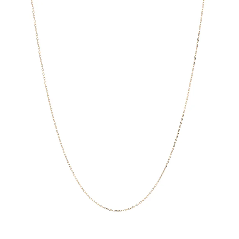 14k Gold Signature Cable Chain sold by Adina Reyter