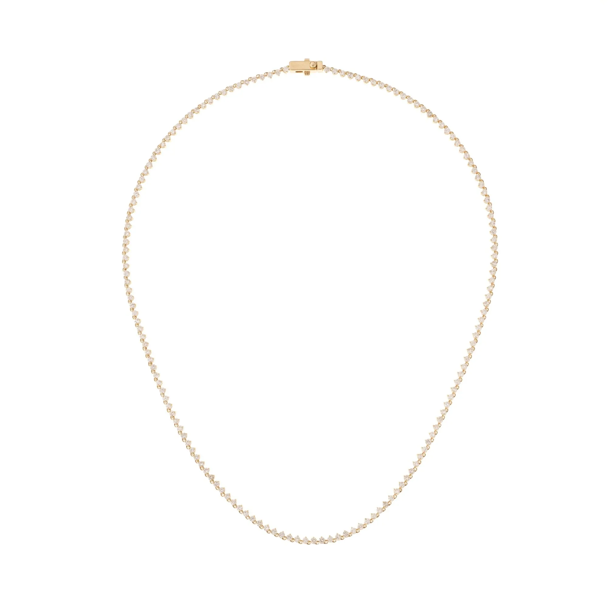 Diamond Rounds Riviera Necklace sold by Adina Reyter product image thumbnail 3