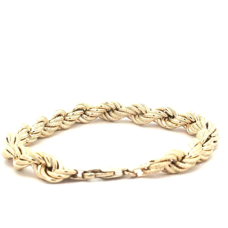 Lightweight Rope Chain Bracelet sold by Adina Reyter