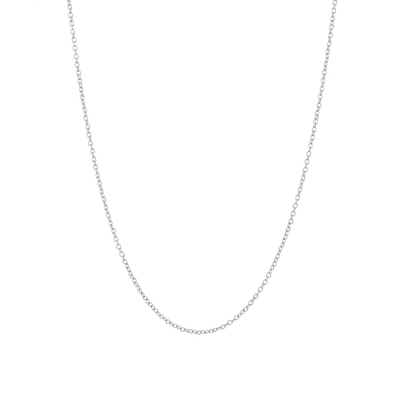 Sterling Silver Standard Cable Chain sold by Adina Reyter