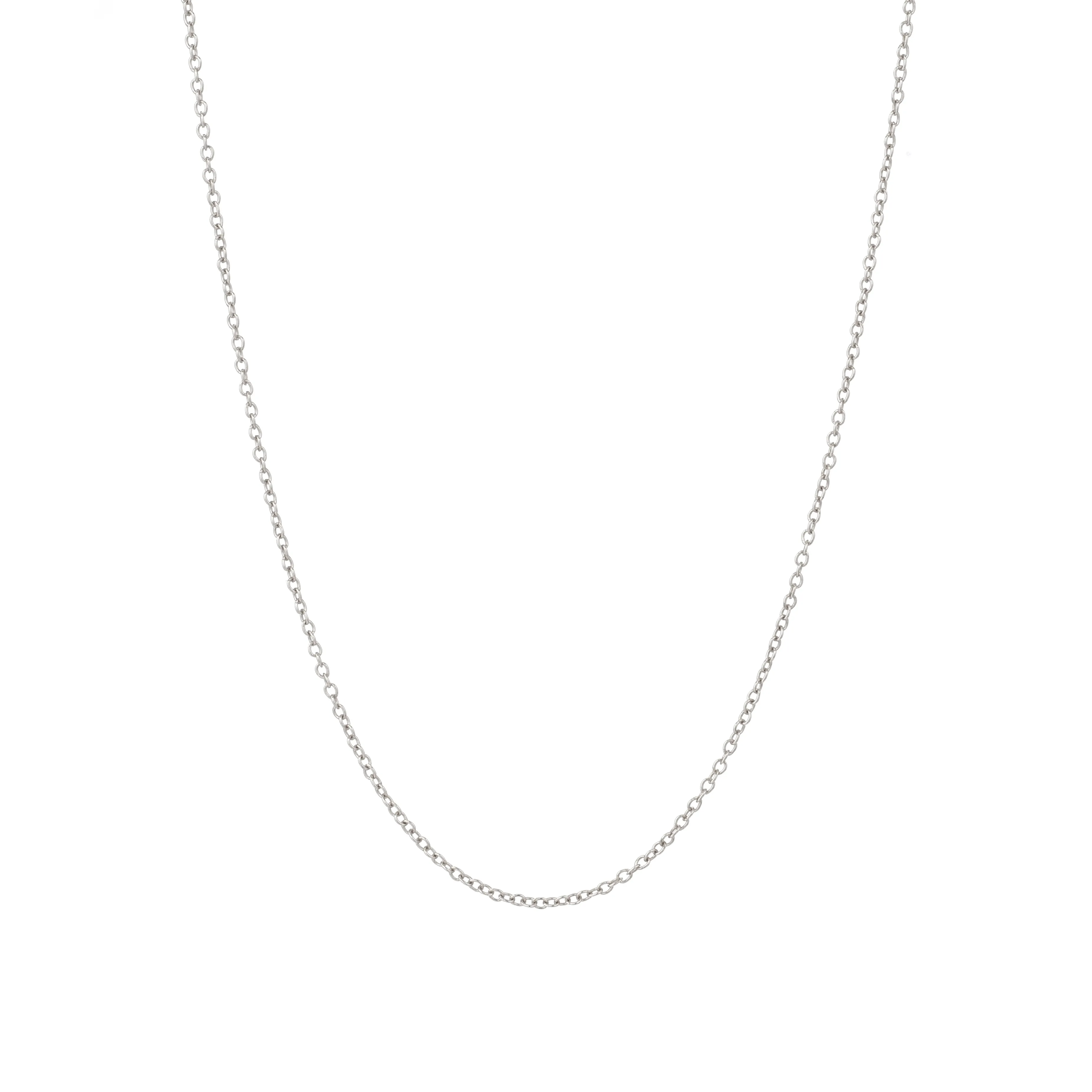Sterling Silver Standard Cable Chain sold by Adina Reyter