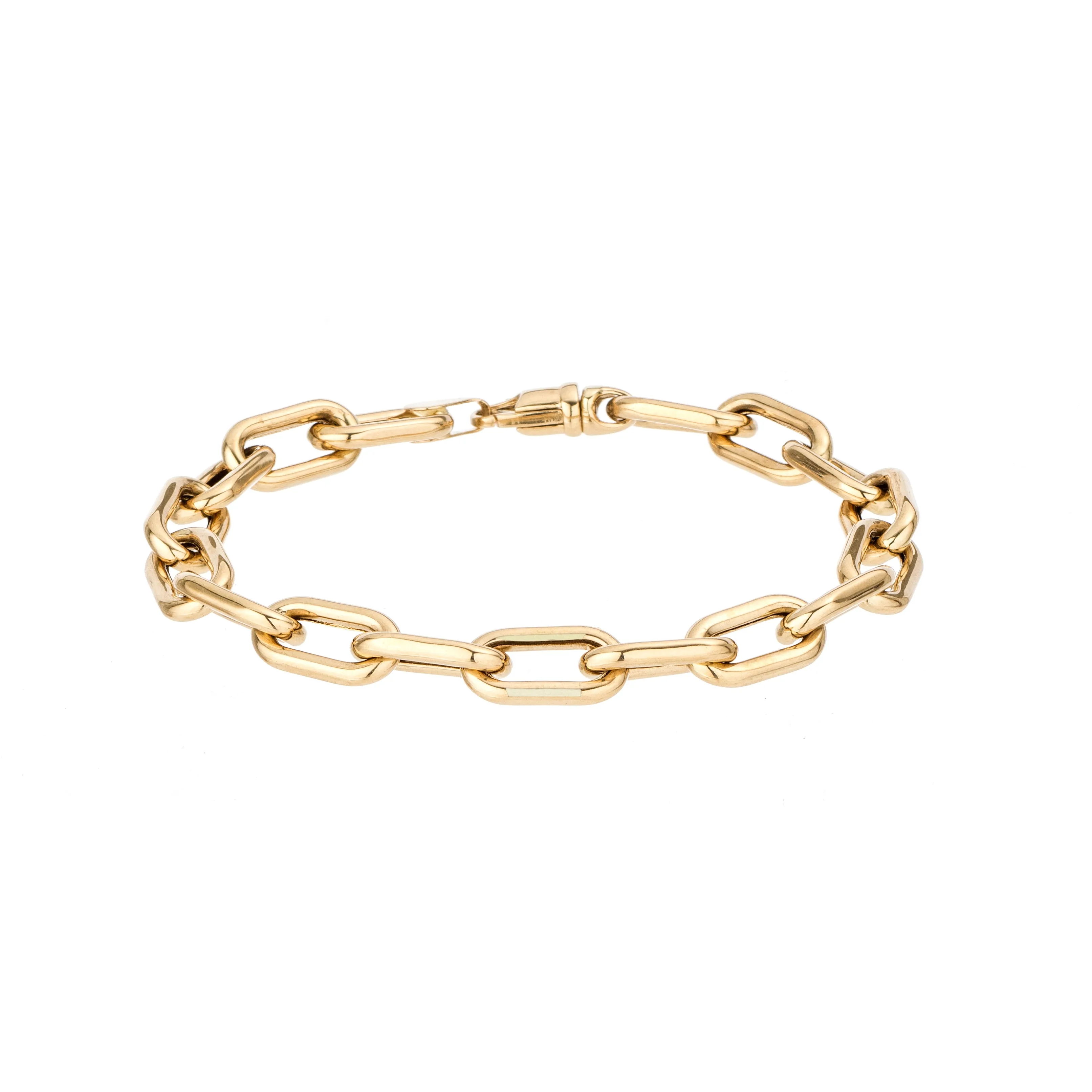 7mm Italian Chain Link Bracelet sold by Adina Reyter