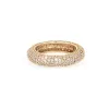 Pavé Diamond Eternity Tube Ring sold by Adina Reyter