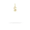 Groovy Diamond Initial Mini Bead Charm S sold by Adina Reyter