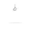 Groovy Diamond Heart Mini Bead Charm in Sterling Silver  (Just Bead) sold by Adina Reyter