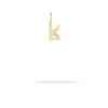 Groovy Diamond Initial Mini Bead Charm K sold by Adina Reyter