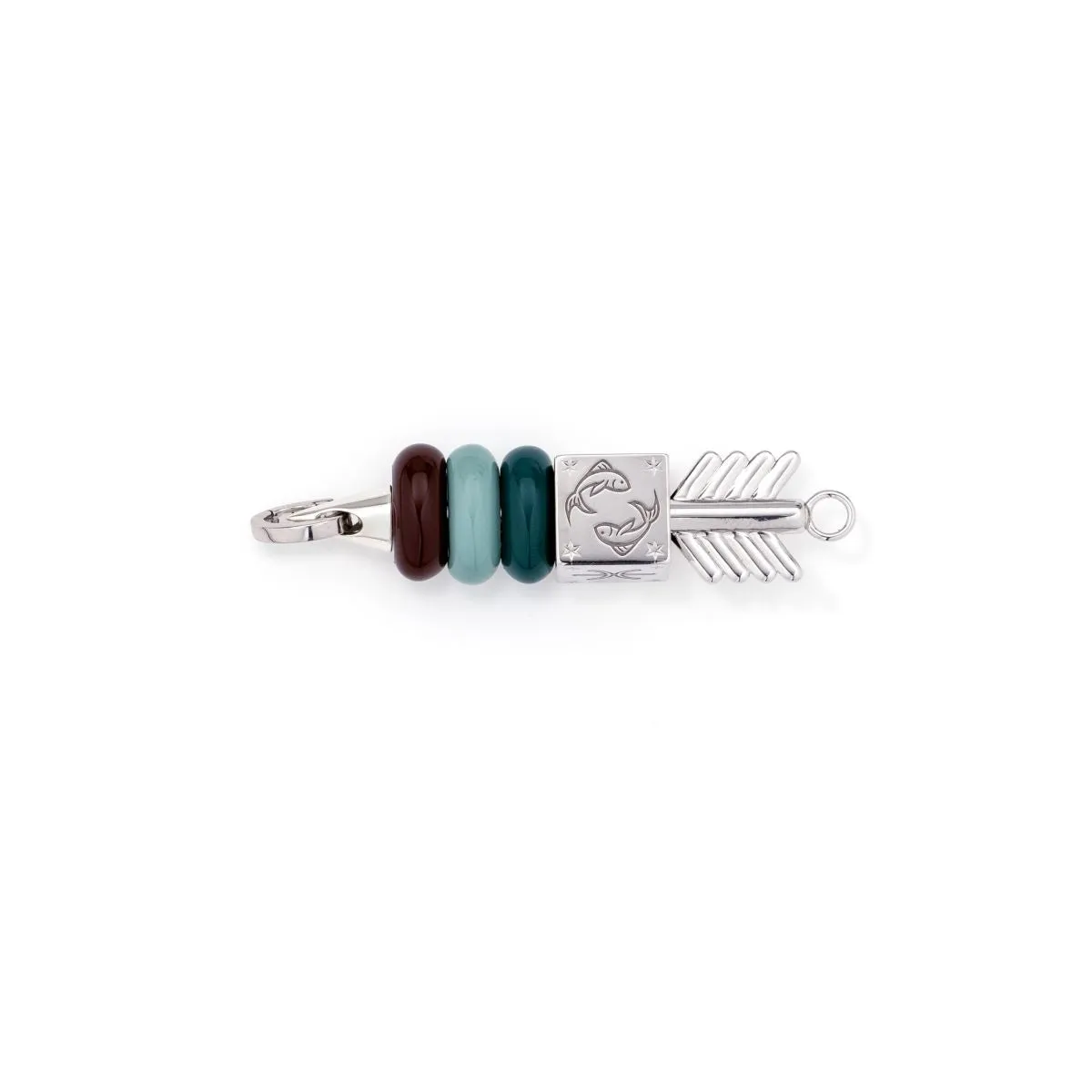Arrow Hinged Charm in Sterling Silver for Big Beads sold by Adina Reyter product image thumbnail 3