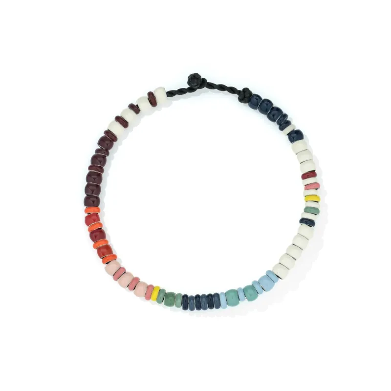 Bead Party Enamel The Emese Anklet sold by Adina Reyter