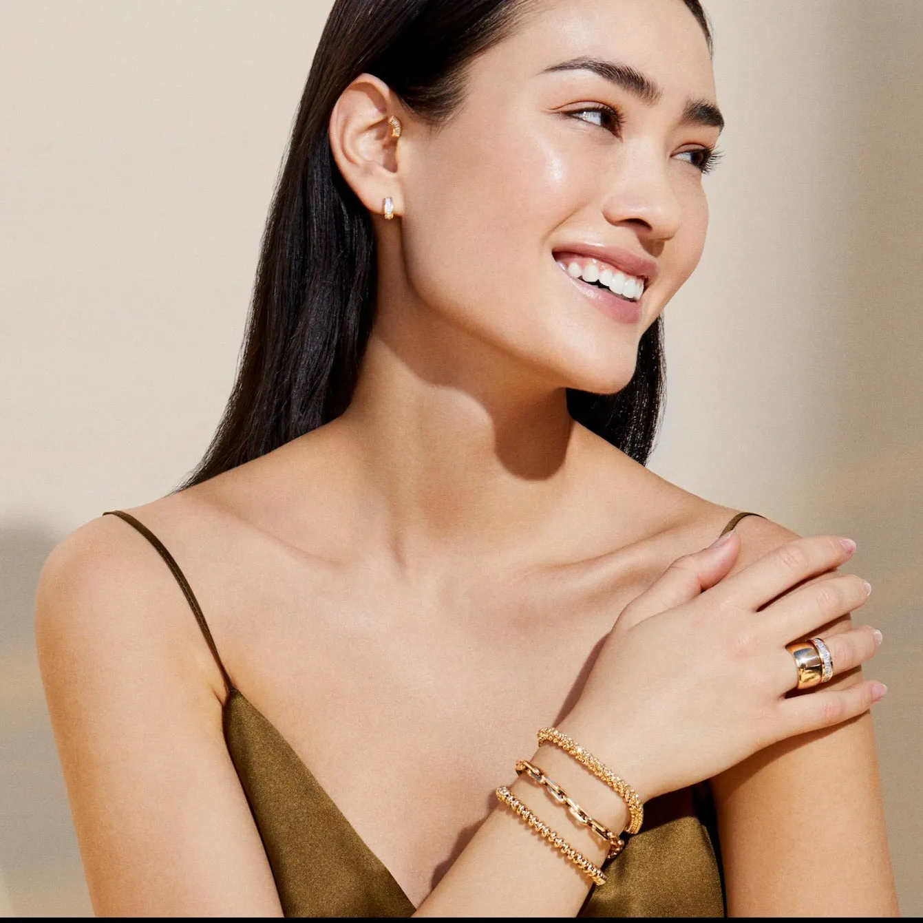 Thick Cable Chain Bracelet sold by Adina Reyter product image thumbnail 2