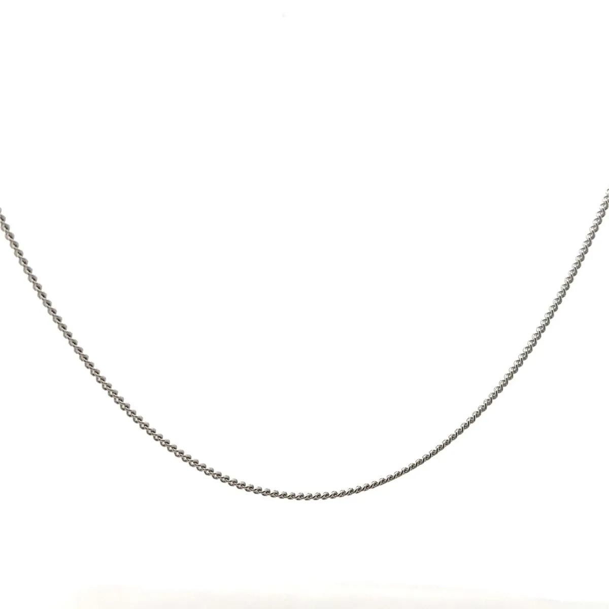 Thick Curb Chain in Sterling Silver sold by Adina Reyter