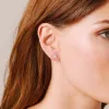 Solid Pavé Disc Posts sold by Adina Reyter