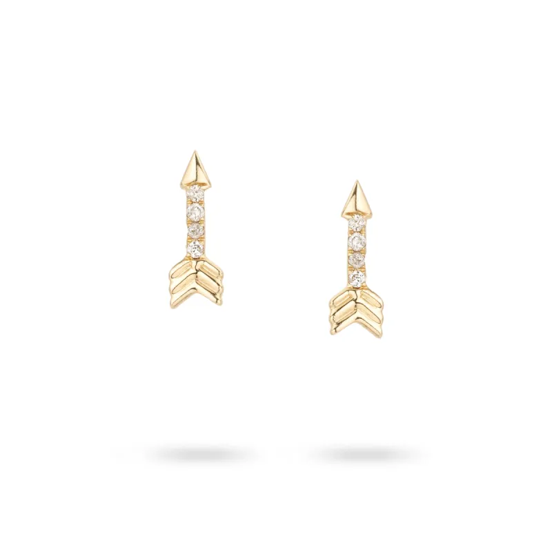 Pavé Arrow Posts sold by Adina Reyter