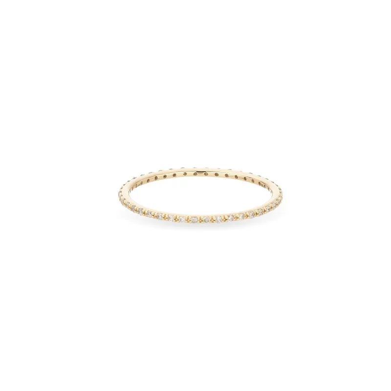 Pavé Eternity Stacking Ring sold by Adina Reyter