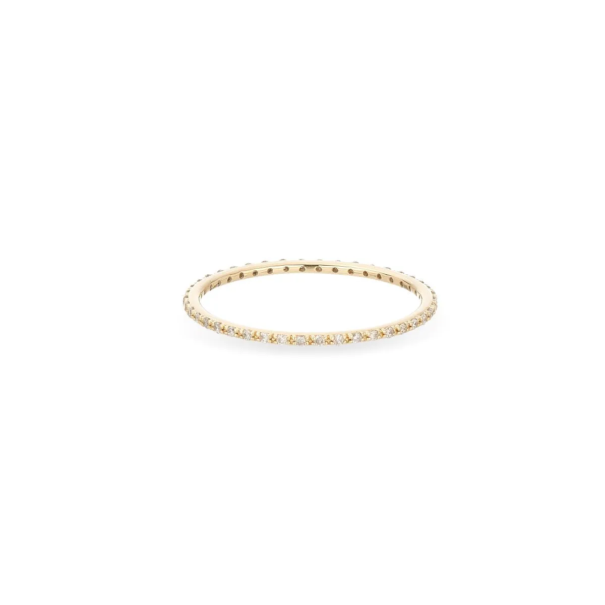 Pavé Eternity Stacking Ring sold by Adina Reyter
