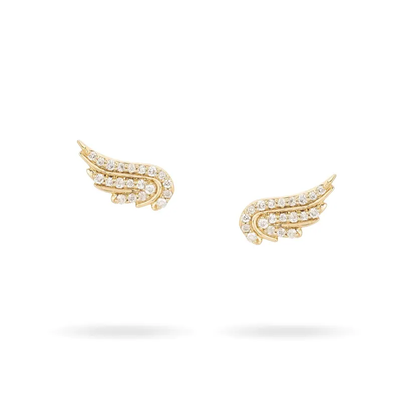 Pavé Wing Posts sold by Adina Reyter