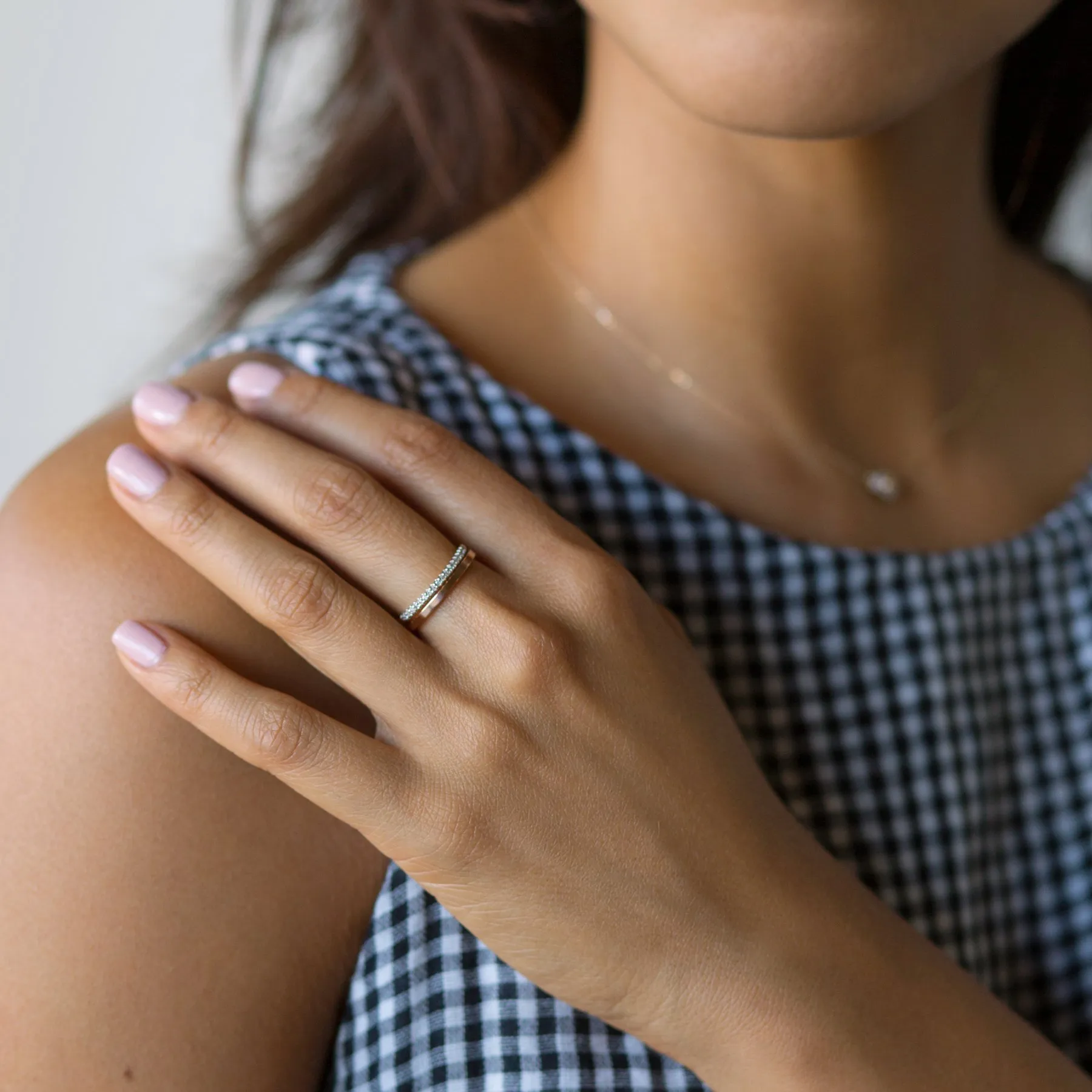 Pavé Band Ring sold by Adina Reyter product image thumbnail 3