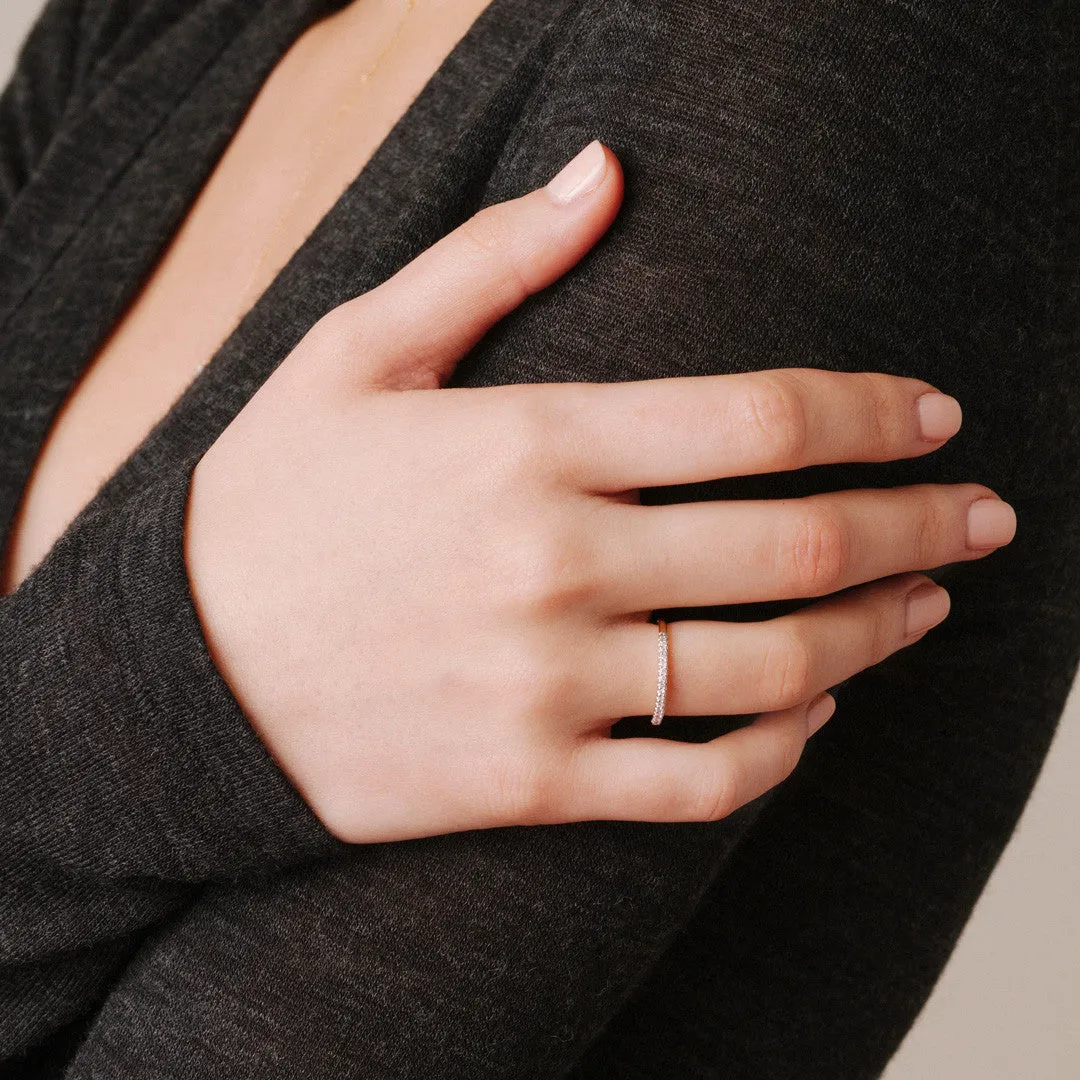 Pavé Band Ring sold by Adina Reyter product image thumbnail 2