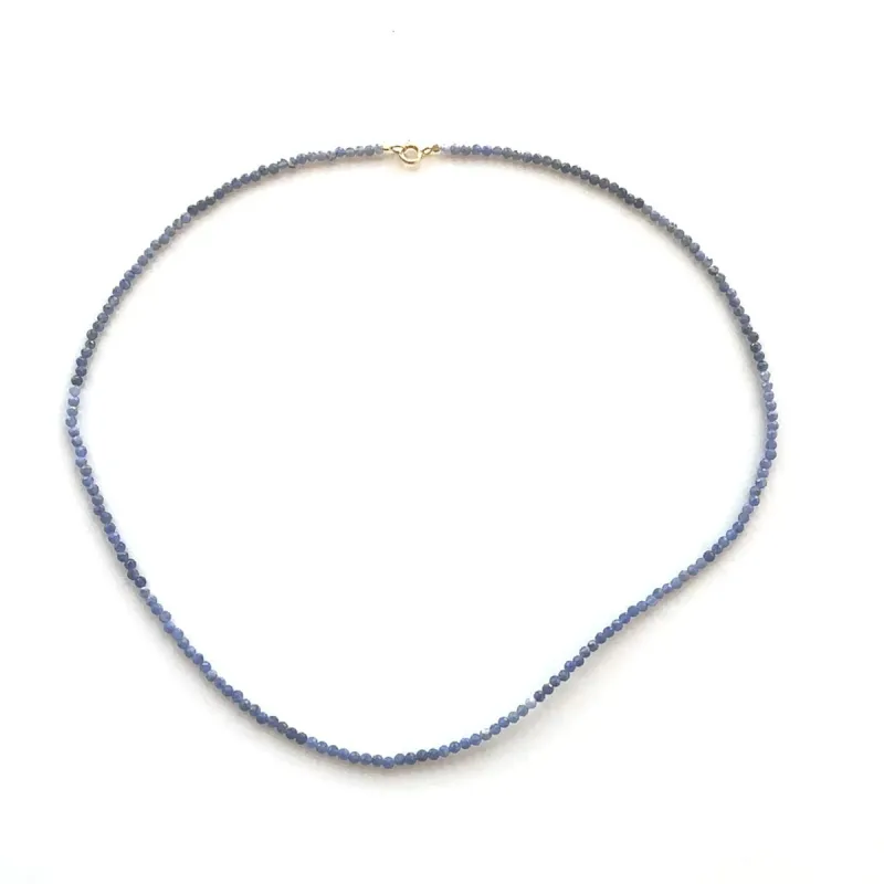 One of a Kind Sodalite Gemstone Necklace sold by Adina Reyter