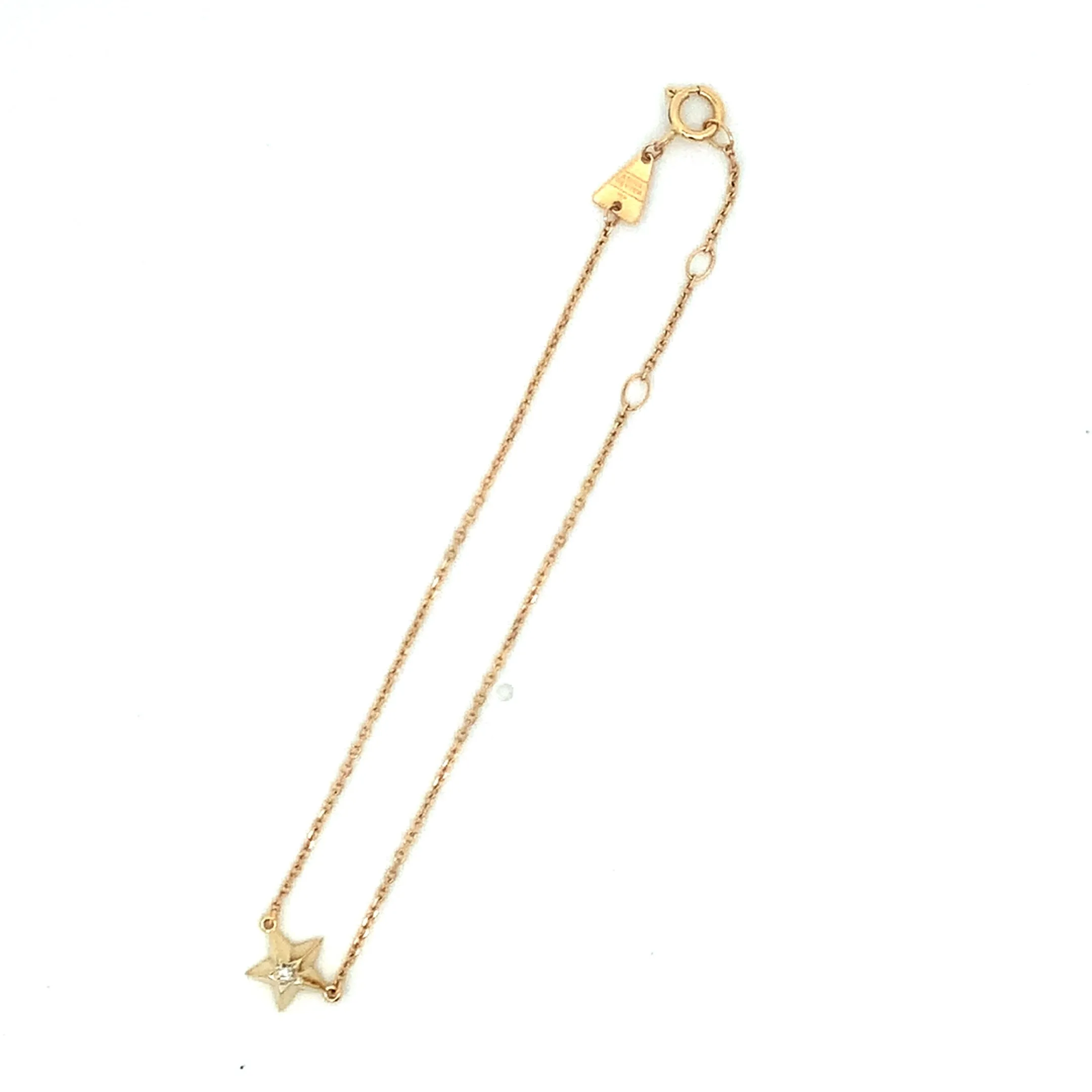 One of a Kind Single Star Diamond Bracelet sold by Adina Reyter