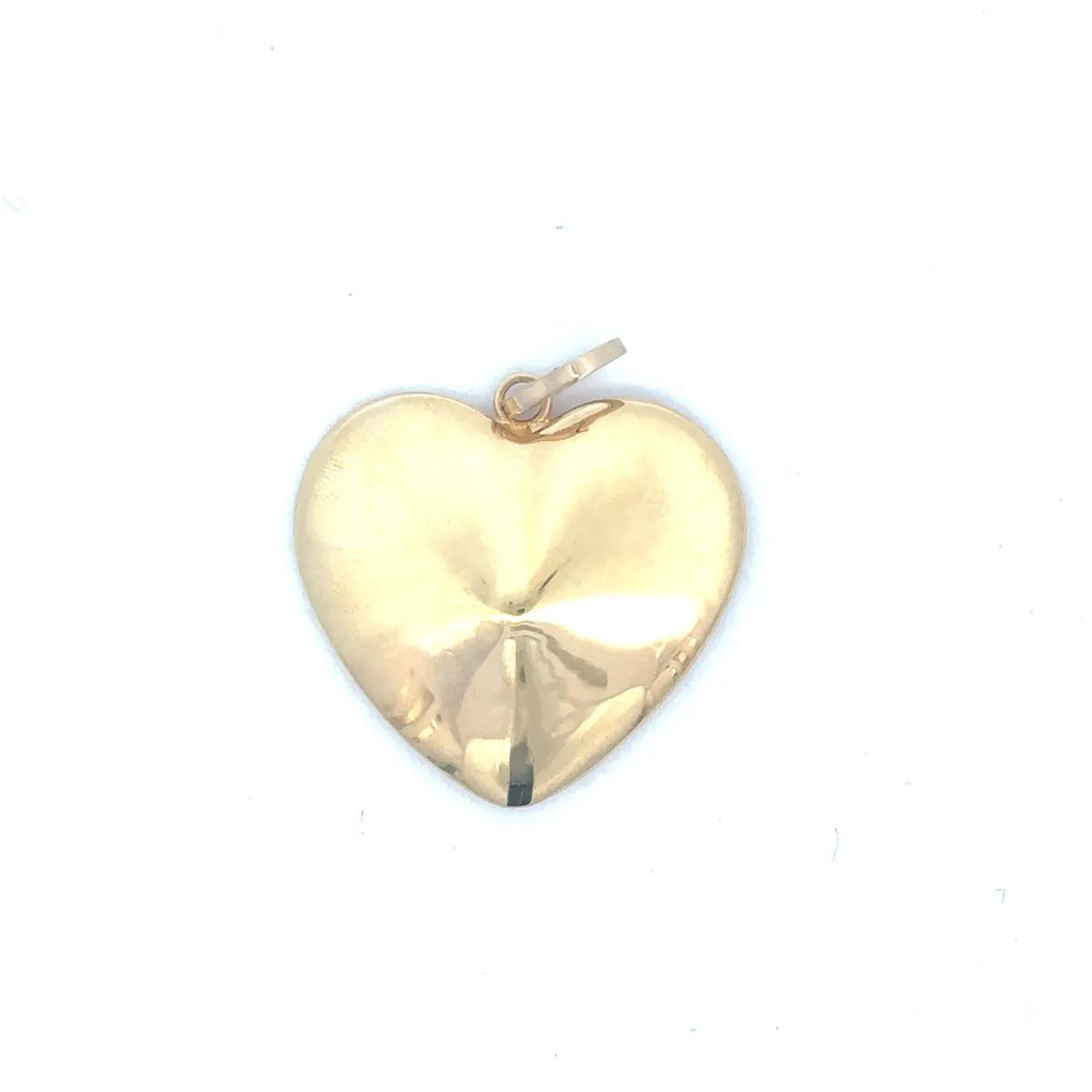 One of a Kind Flat Puffed Heart Hinged Charm sold by Adina Reyter