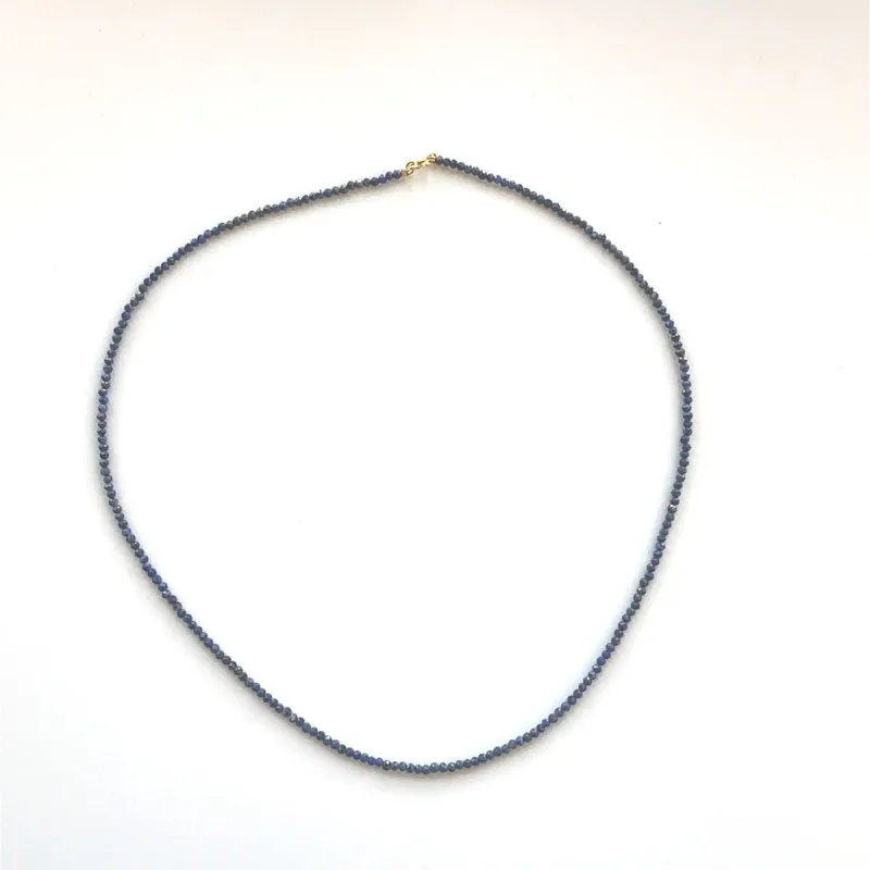 One of a Kind Lapis Gemstone Necklace sold by Adina Reyter