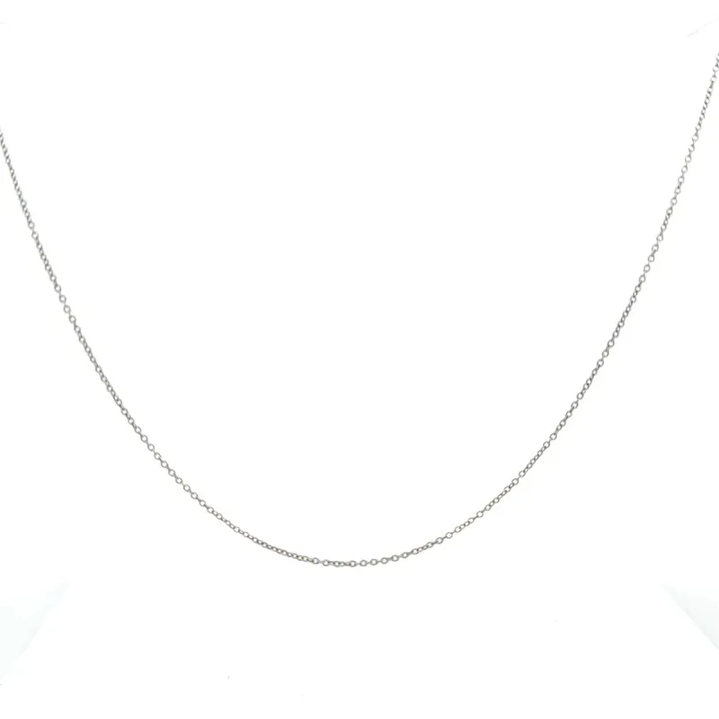 One of a Kind Cable Link Chain Necklace in Sterling Silver sold by Adina Reyter