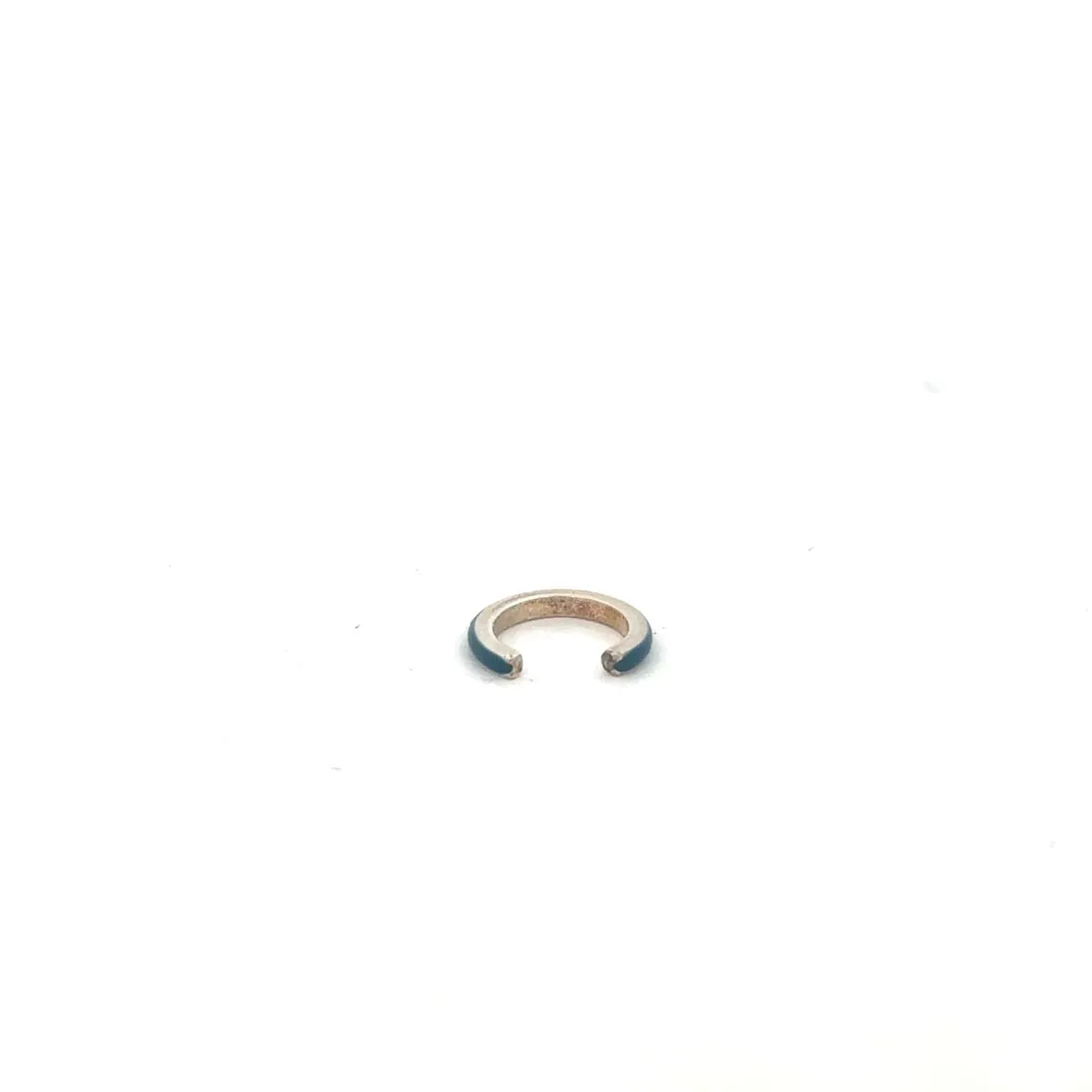 One of a Kind Blue Enamel Narrow Ear Cuff sold by Adina Reyter product image thumbnail 3