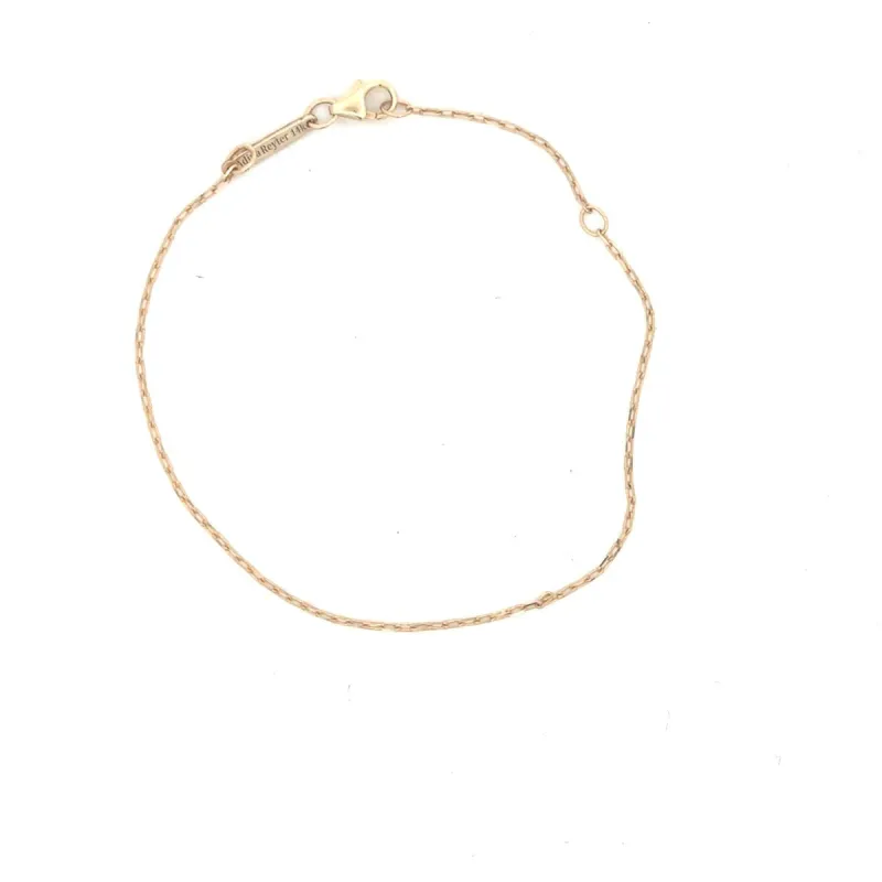 One of a Kind Diamond Cut Cable Chain Bracelet sold by Adina Reyter