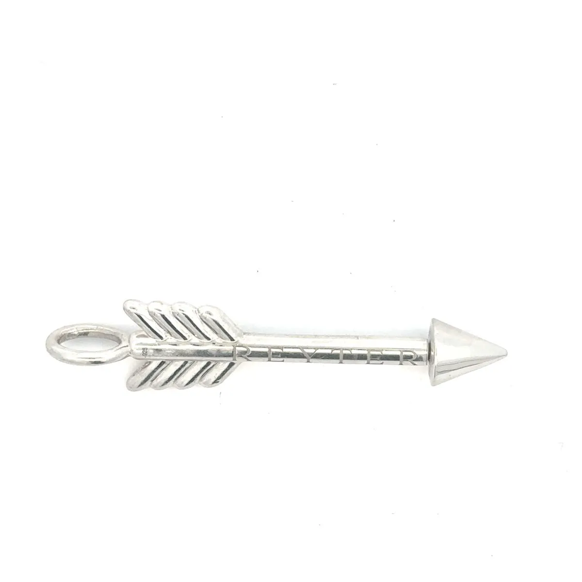 One of a Kind Arrow Key Charm in Sterling Silver sold by Adina Reyter