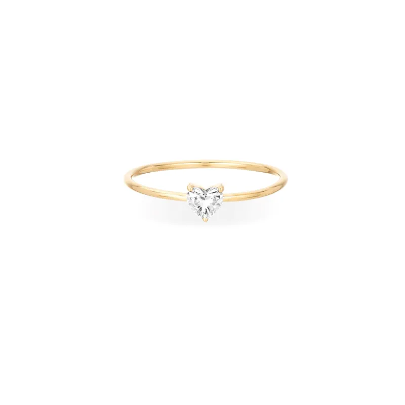 Love Grown Diamond Heart Ring Size 7 sold by Adina Reyter