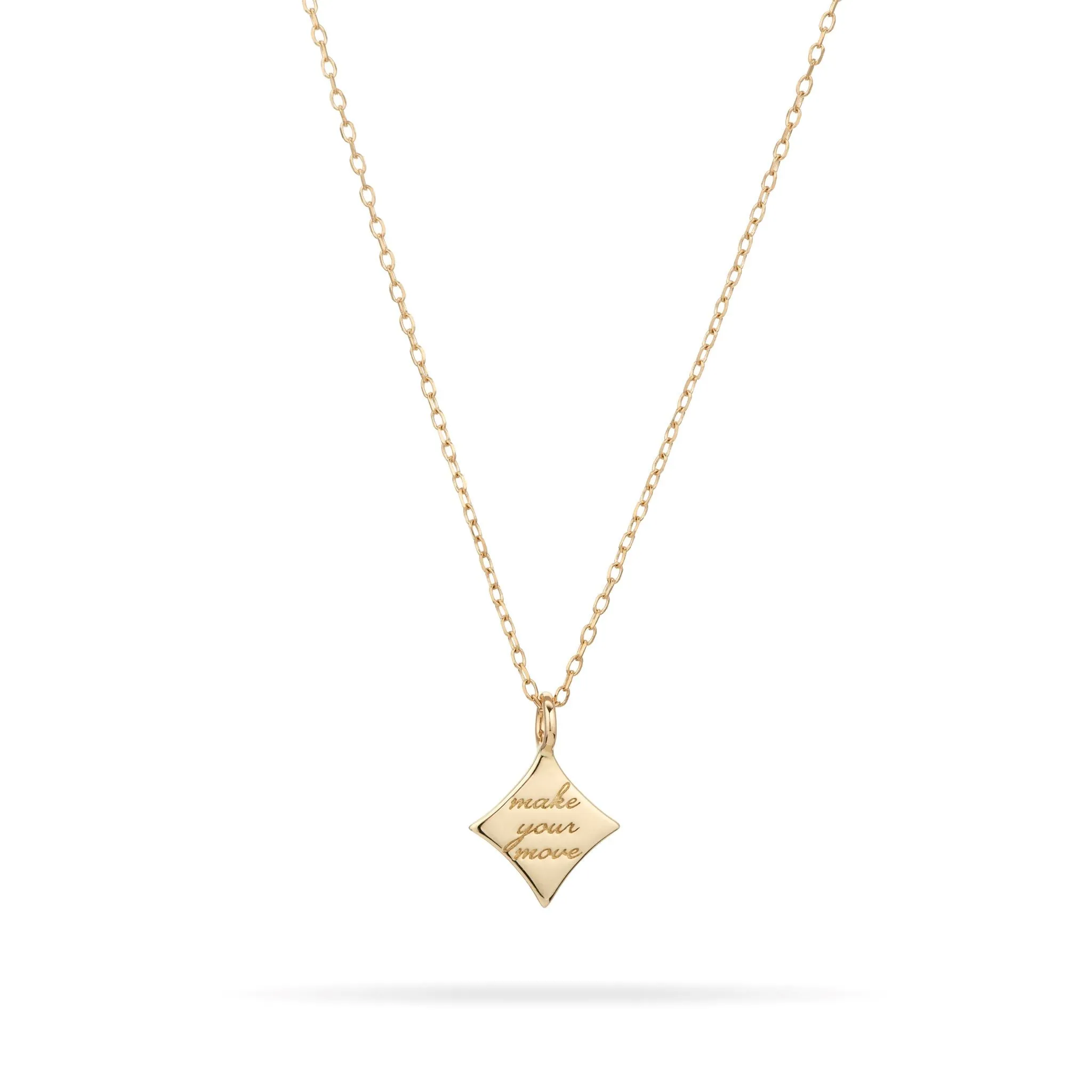 Make Your Move Pavé Diamond Necklace sold by Adina Reyter product image thumbnail 3