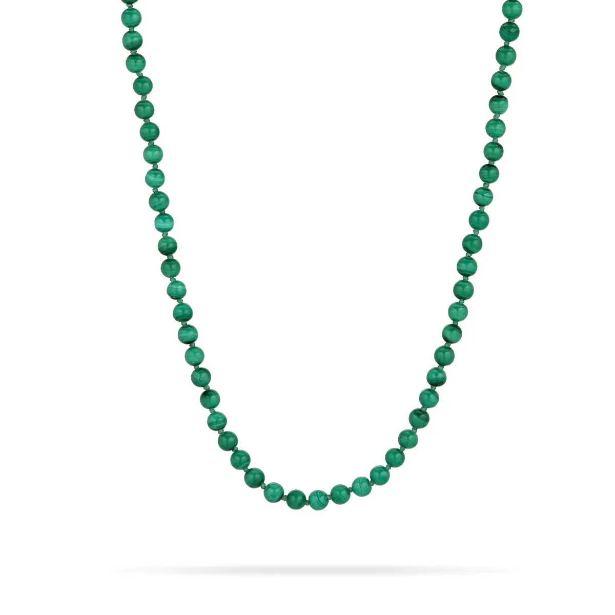 Chunky Round Green Malachite Necklace sold by Adina Reyter