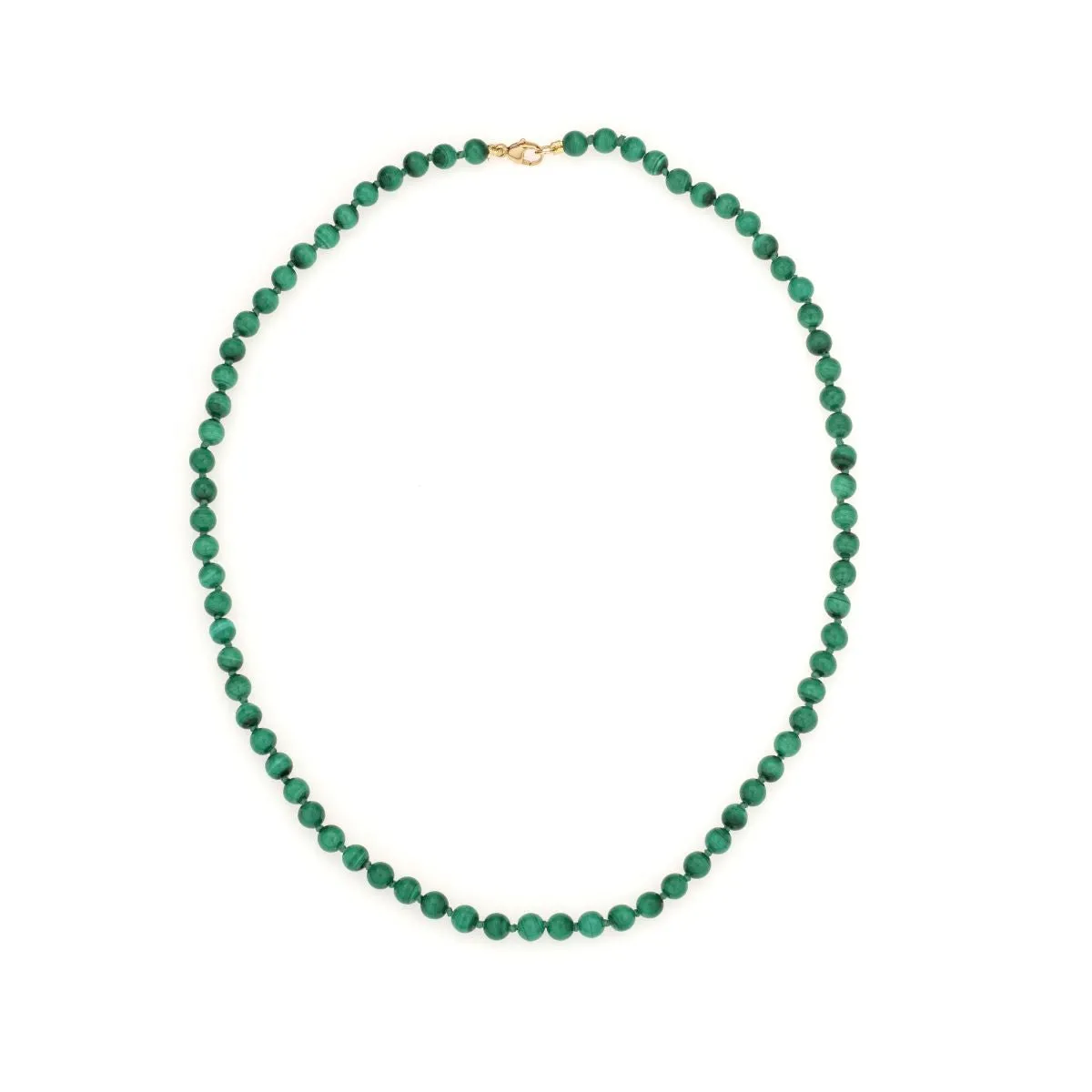 Chunky Round Green Malachite Necklace sold by Adina Reyter product image thumbnail 3
