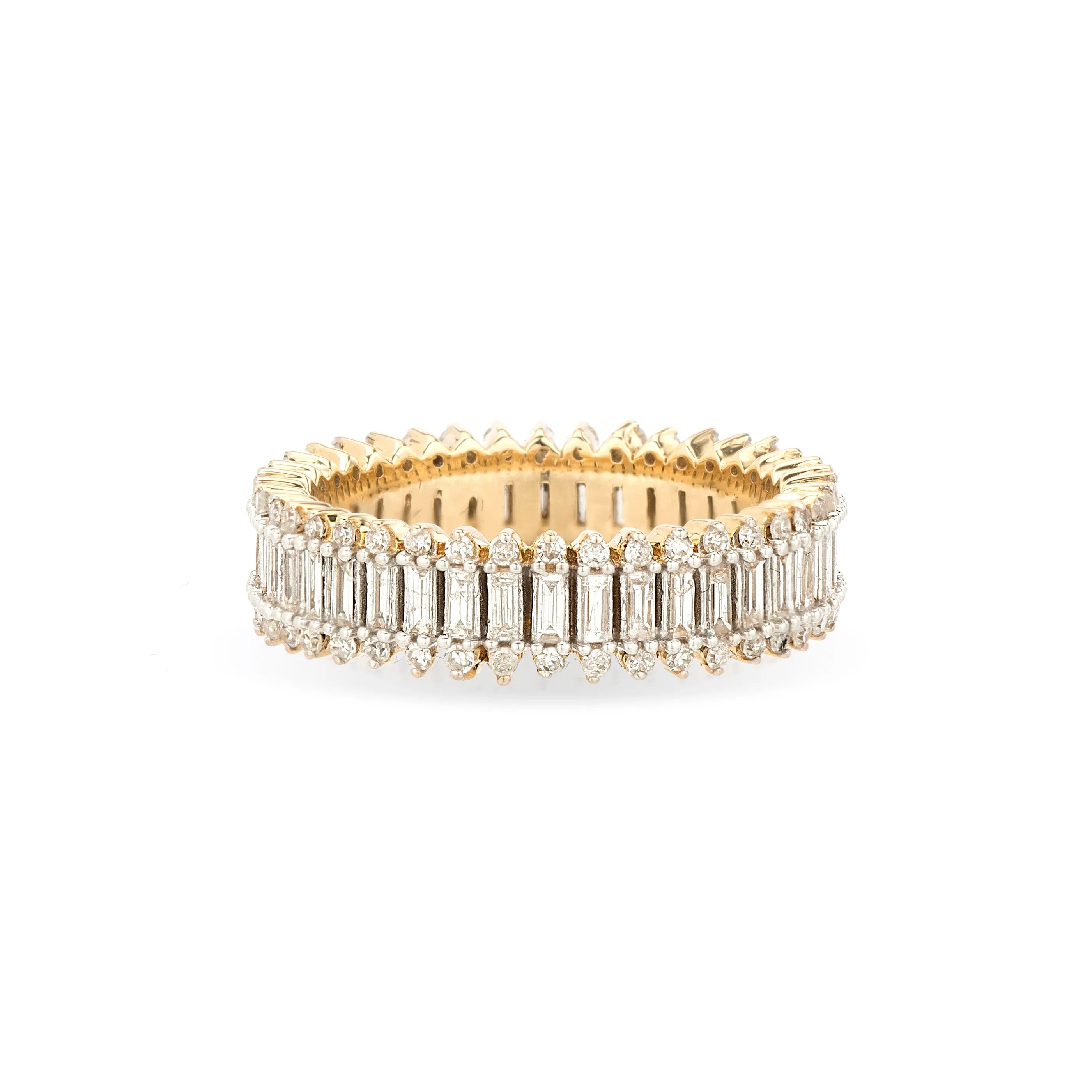 Full Stack Baguette Ring sold by Adina Reyter