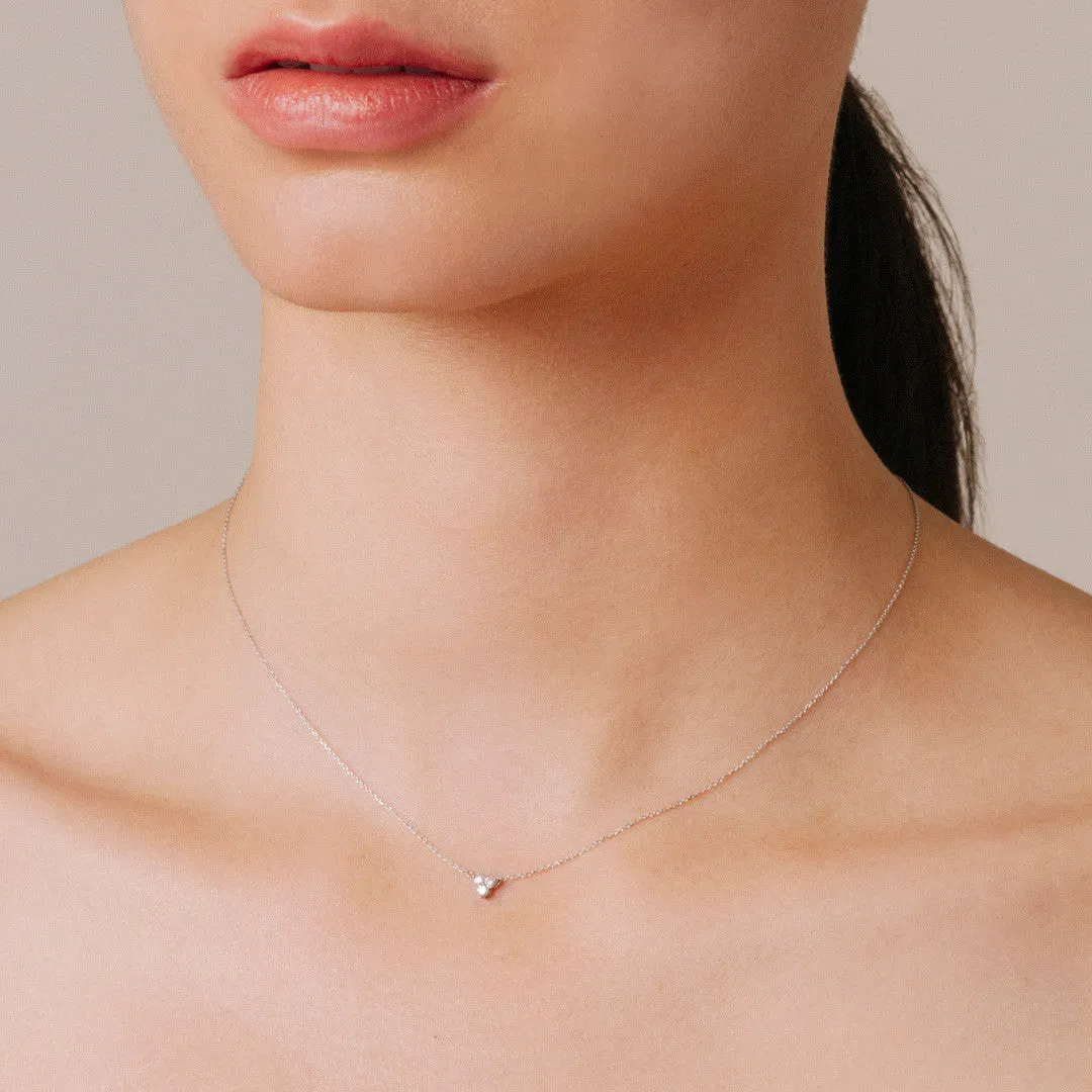 Diamond Cluster Necklace sold by Adina Reyter product image thumbnail 2