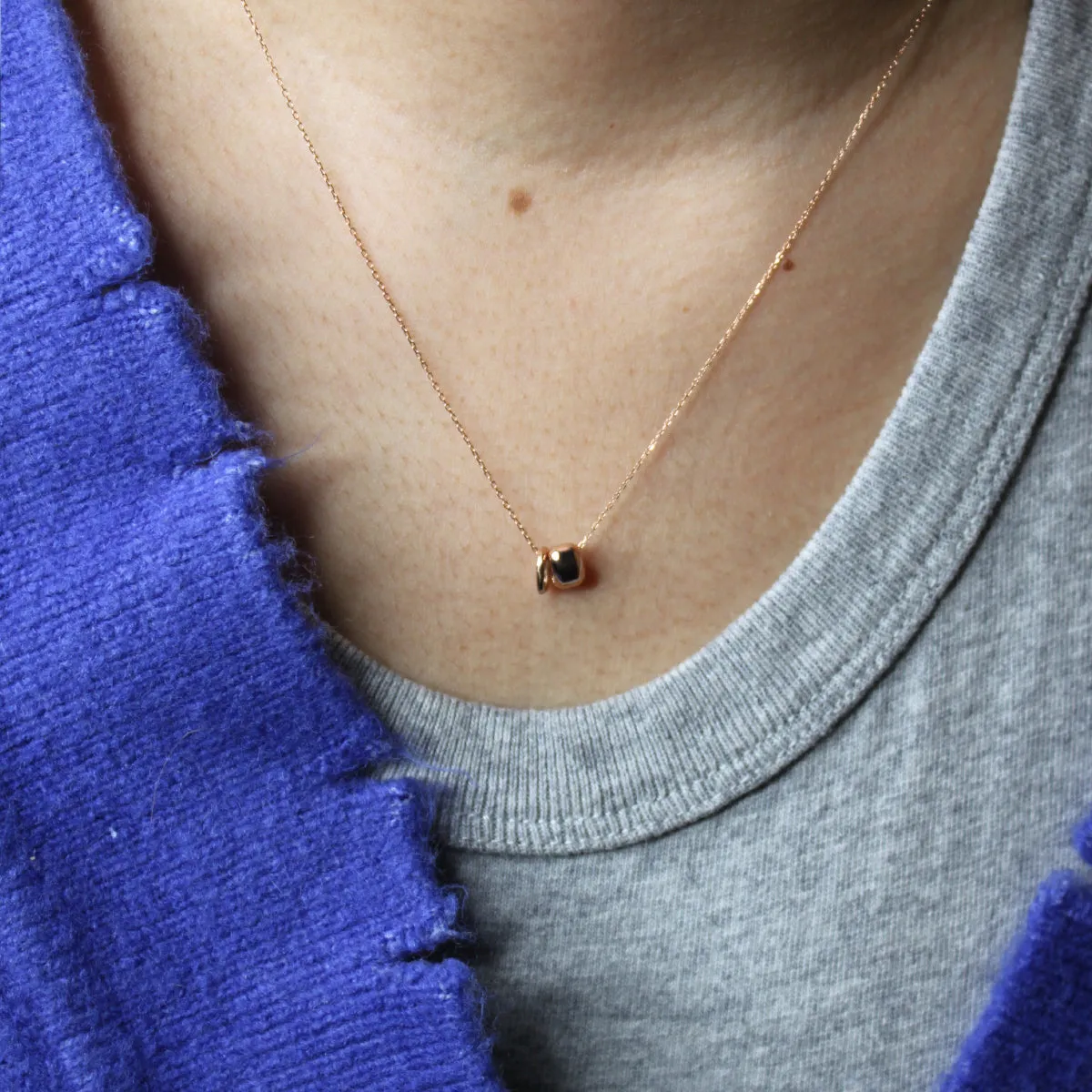 14k Rose Gold Signature Cable Chain sold by Adina Reyter product image thumbnail 2