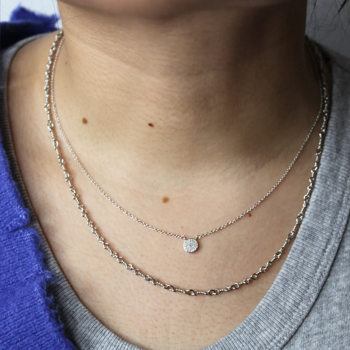 One of a Kind Twist Bar Link Necklace sold by Adina Reyter product image thumbnail 2