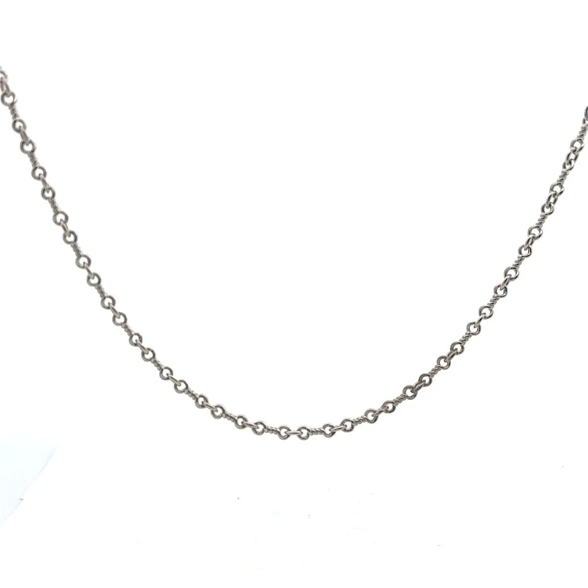 One of a Kind Twist Bar Link Necklace sold by Adina Reyter