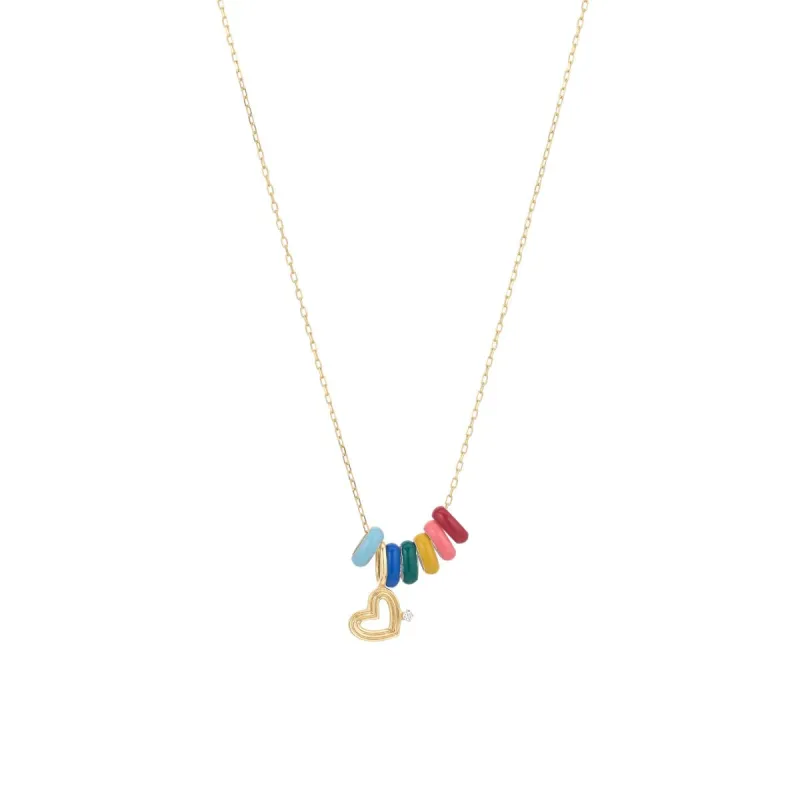 Valentine's Day Necklace - One Symbol sold by Adina Reyter