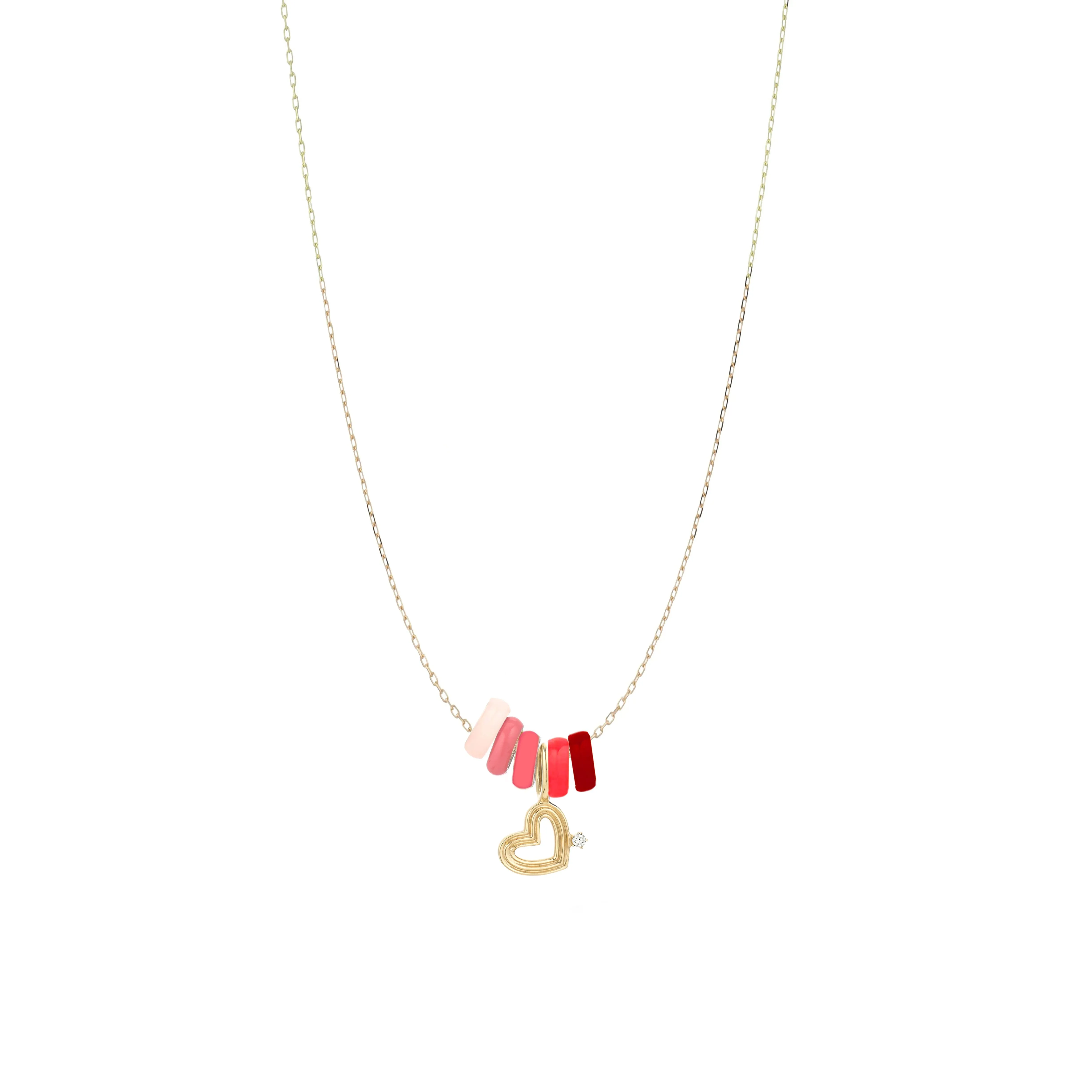 YSE Beauty Mother's Day Enamel Mini Bead Necklace sold by Adina Reyter