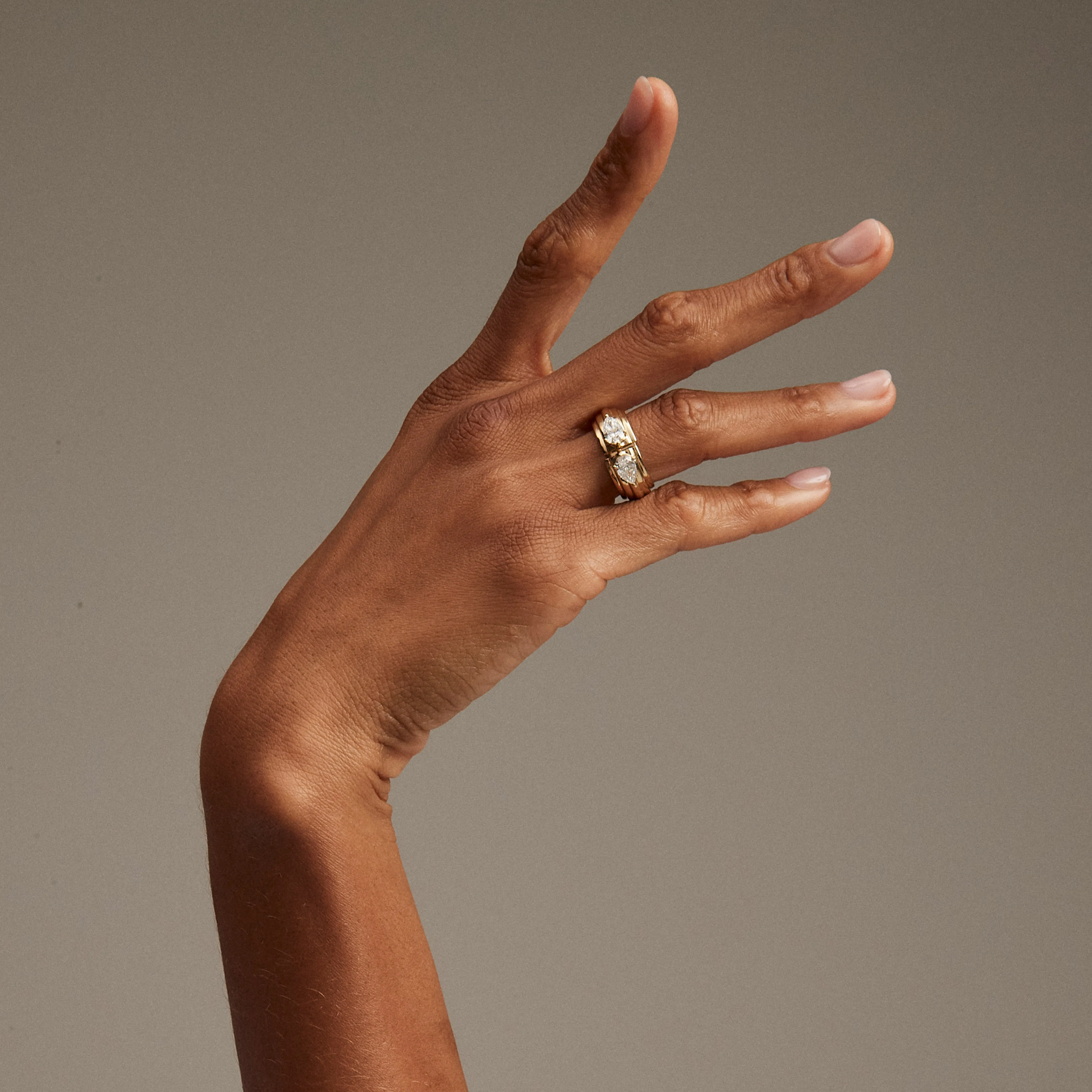 Groovy Diamond Hidden Message Ring - Lab Grown sold by Adina Reyter product image thumbnail 2