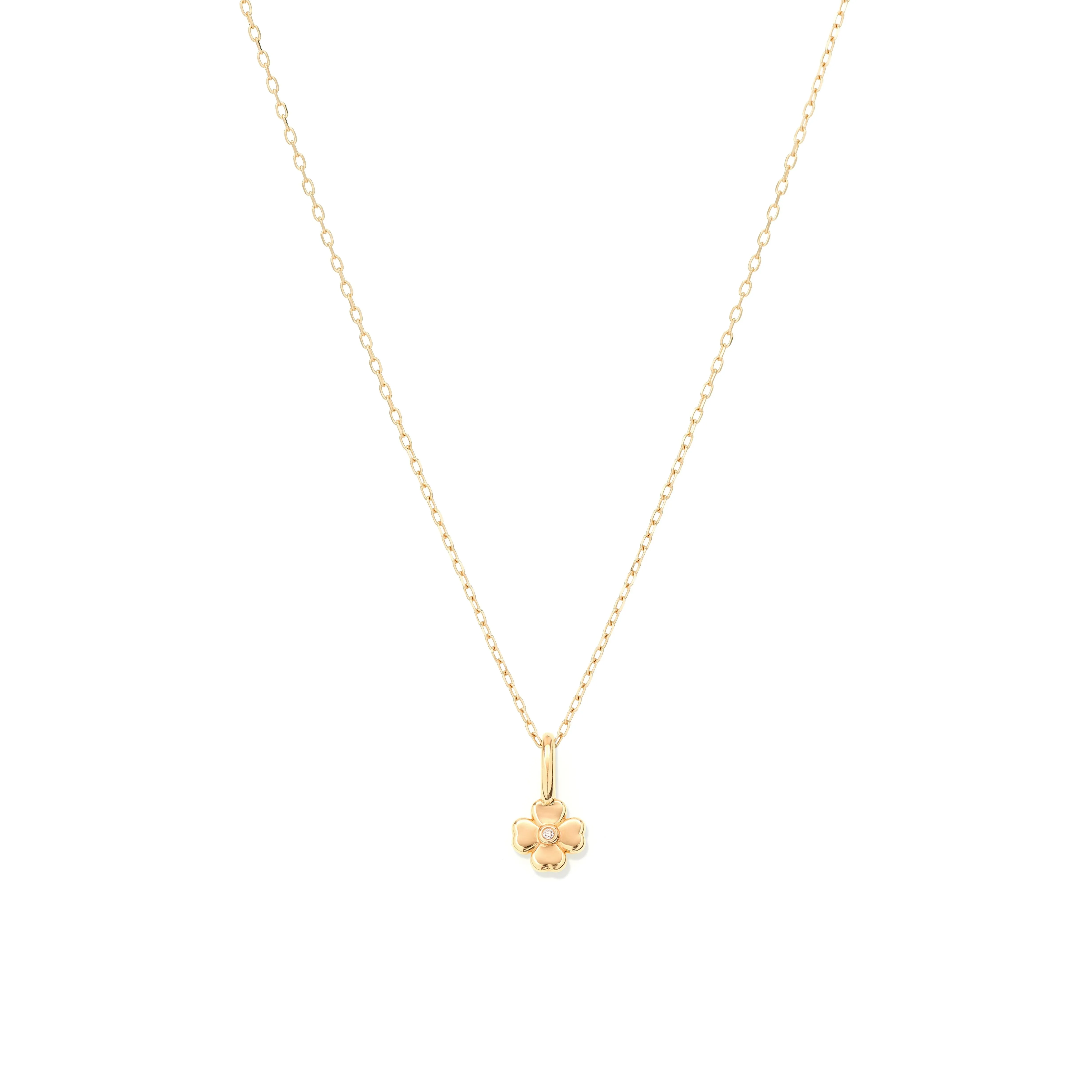 Diamond Clover Mini Charm sold by Adina Reyter product image thumbnail 3