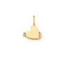 Diamond Heart Dog Tag Mini Charm sold by Adina Reyter