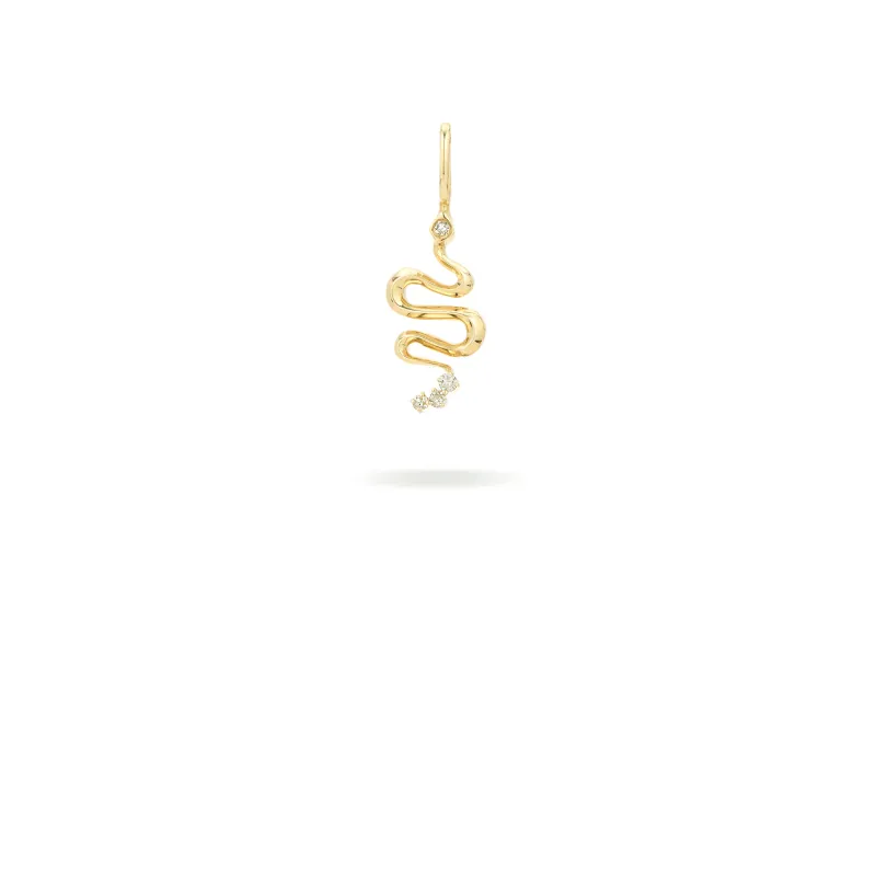 Year of the Snake Diamond Mini Charm sold by Adina Reyter